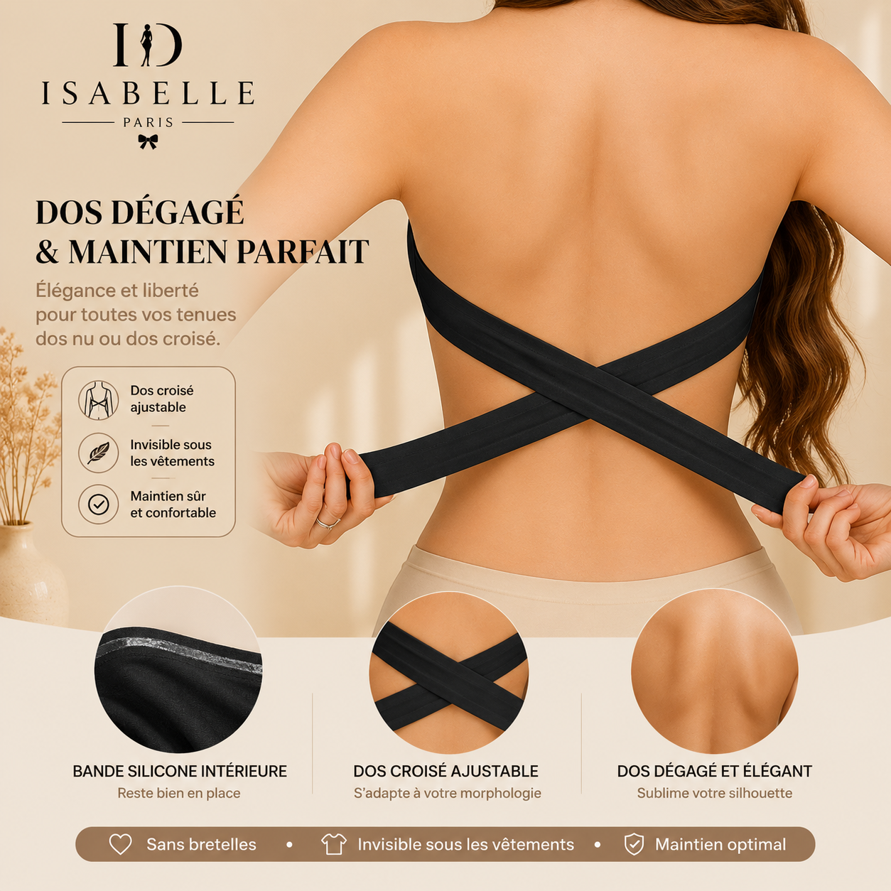 strapless bra