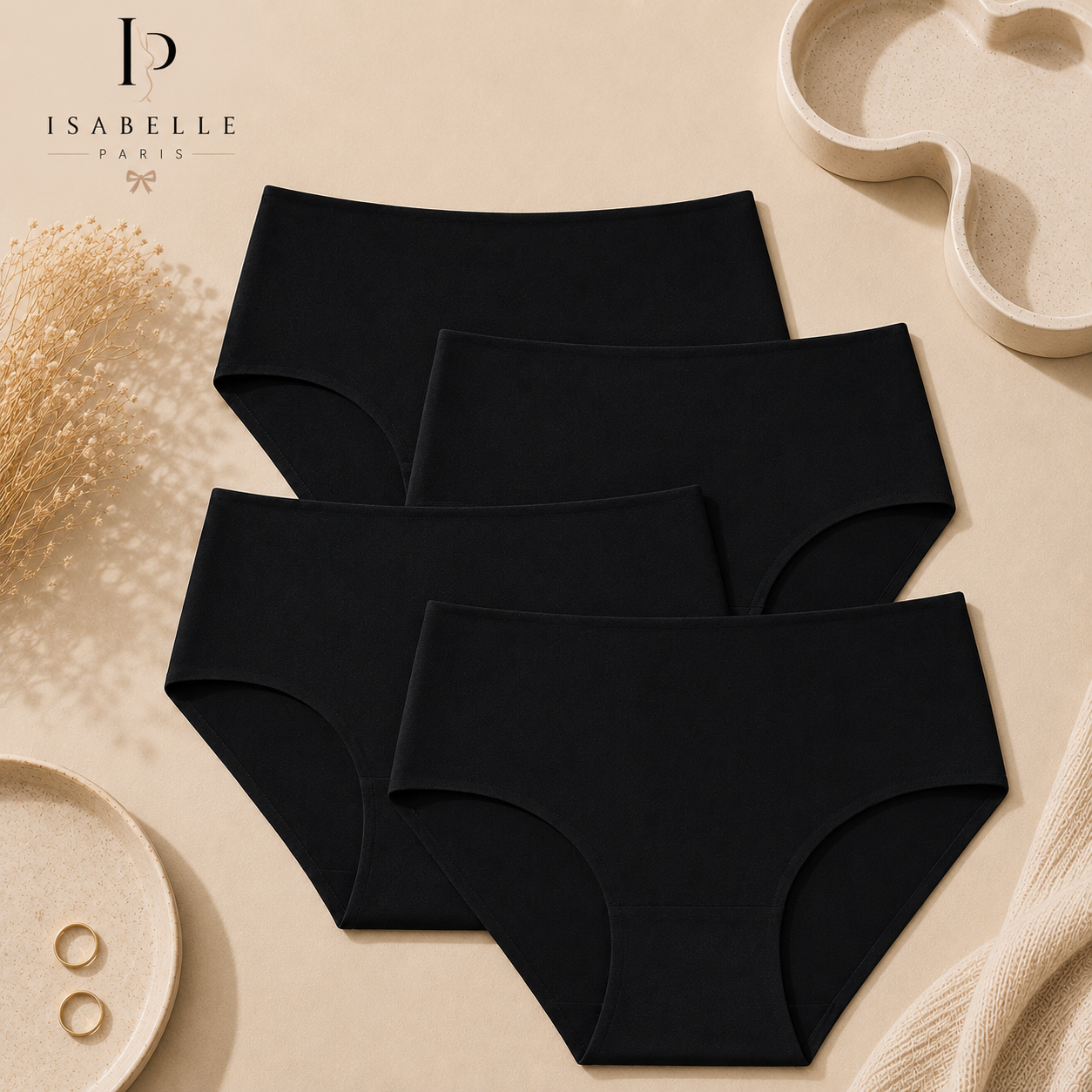 Culotte Sans Couture Confort Absolu – Lot de 4