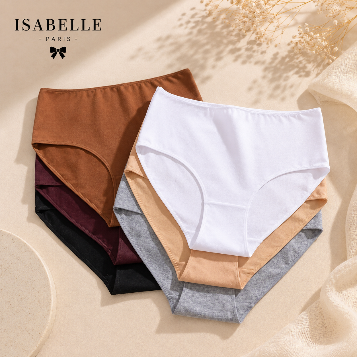 Culotte Sans Couture Confort Absolu – Lot de 4