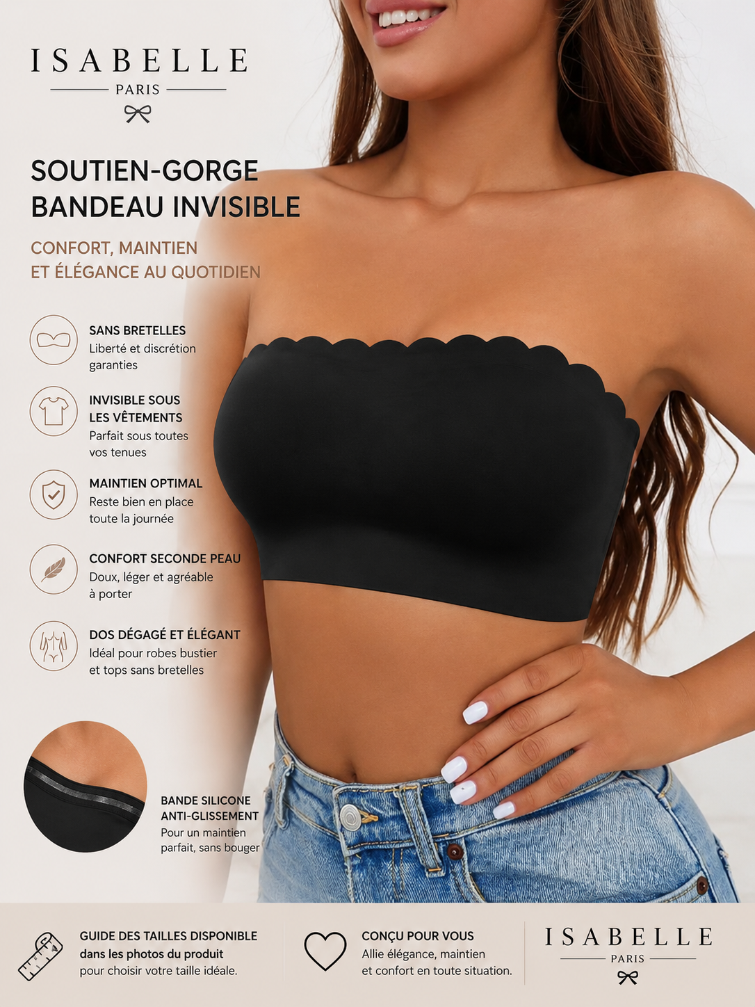 Seamless Bandeau Bra