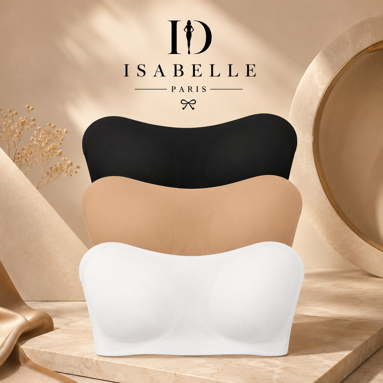 strapless bra