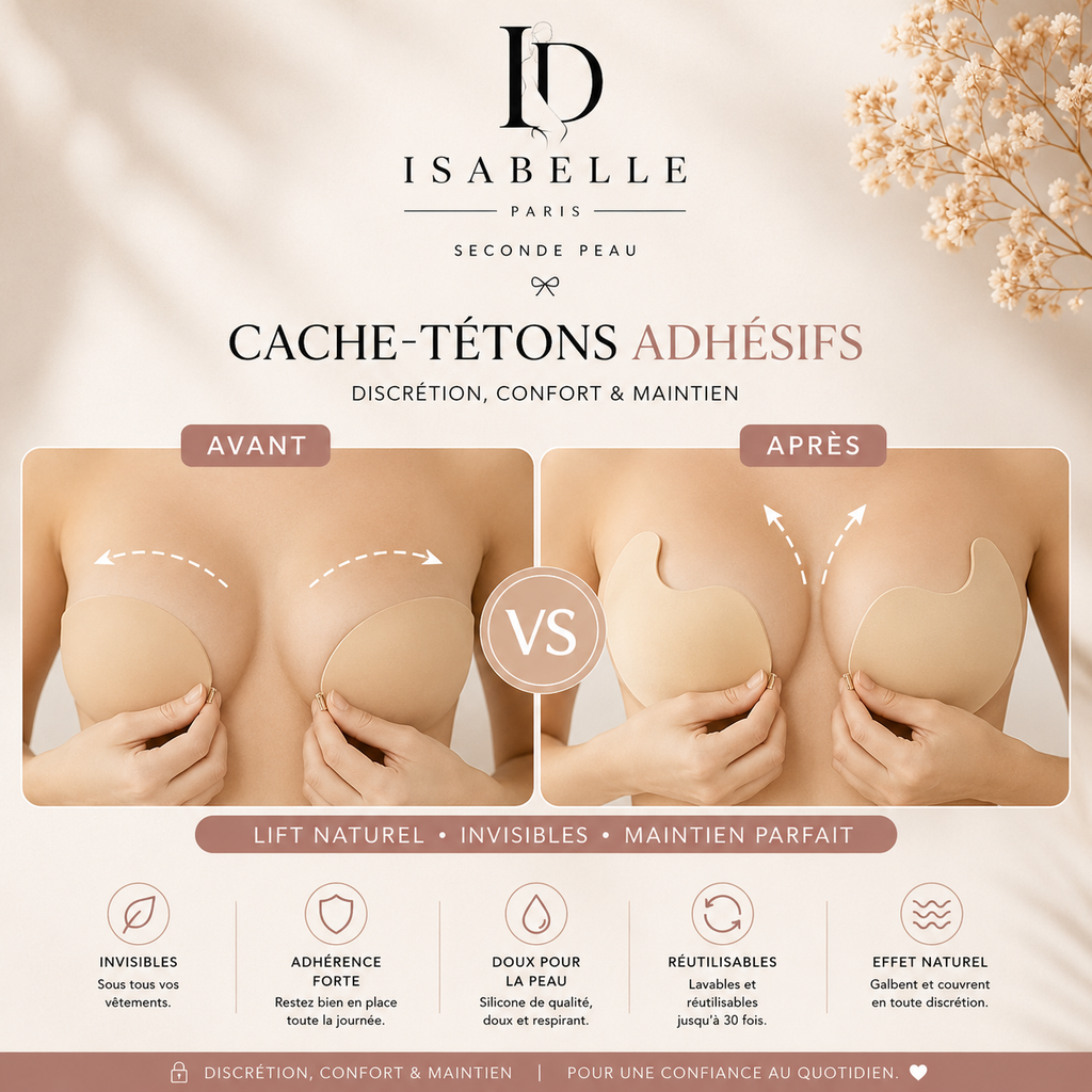 Cache-tétons adhésifs