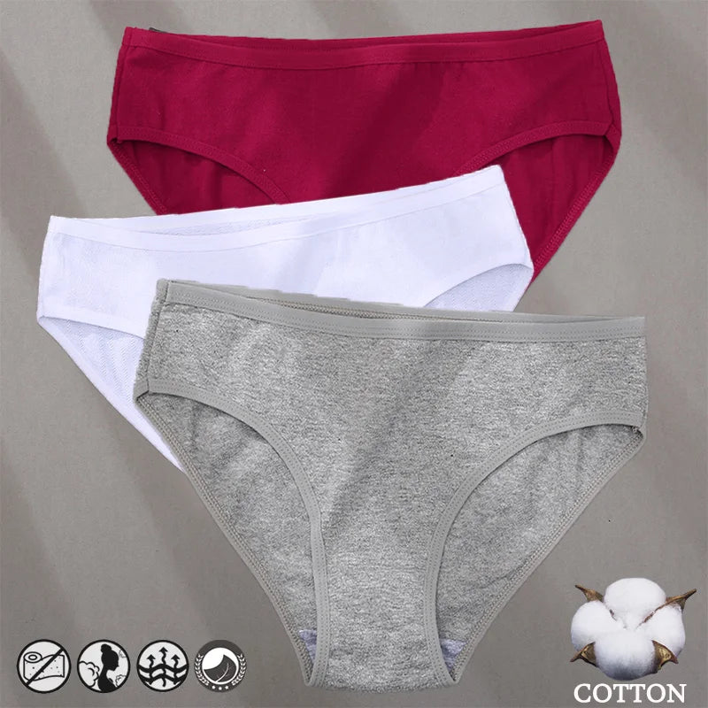 Lot de 3 culottes invisibles sans coutures