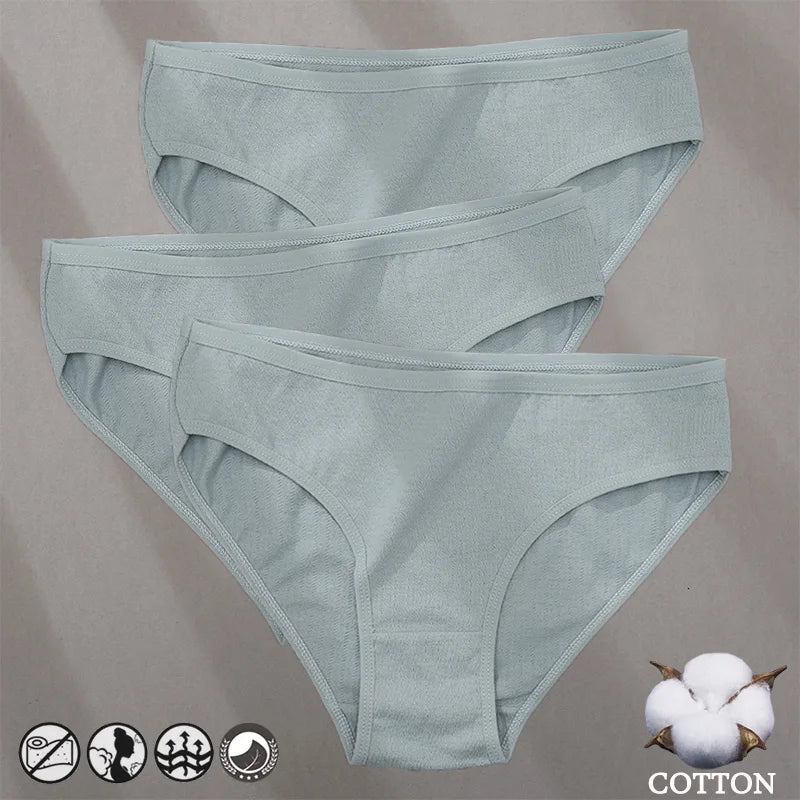 Lot de 3 culottes invisibles sans coutures