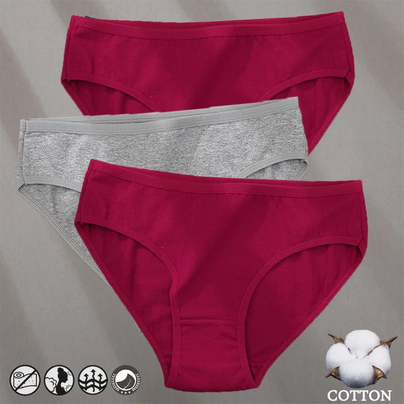 Lot de 3 culottes invisibles sans coutures