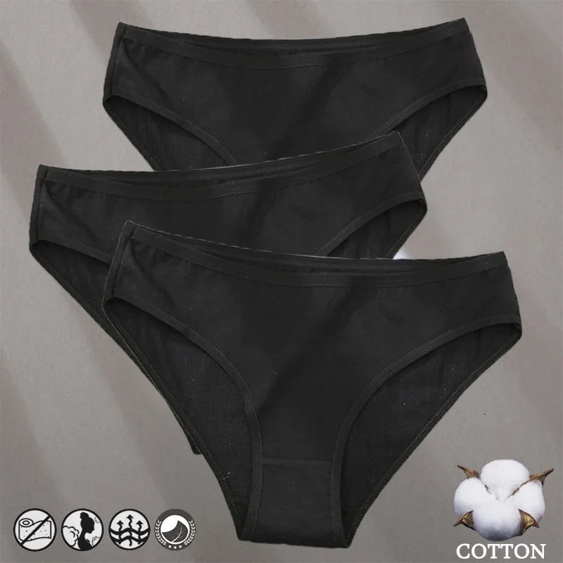 Lot de 3 culottes invisibles sans coutures