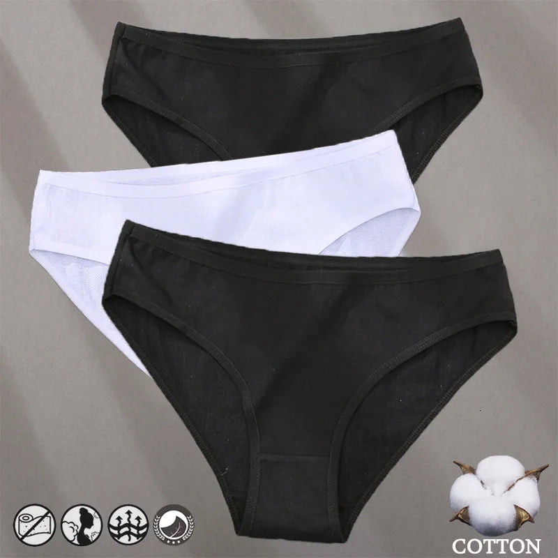 Lot de 3 culottes invisibles sans coutures