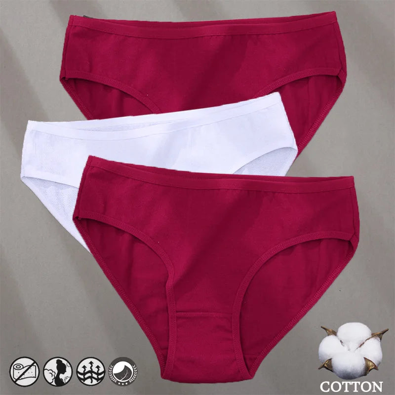 Lot de 3 culottes invisibles sans coutures