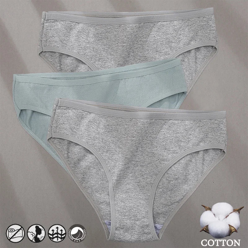 Lot de 3 culottes invisibles sans coutures