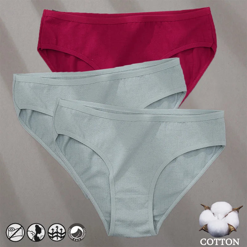 Lot de 3 culottes invisibles sans coutures