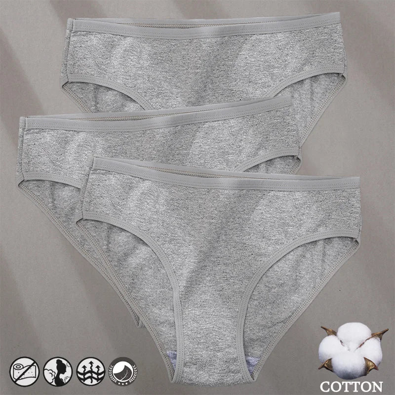 Lot de 3 culottes invisibles sans coutures