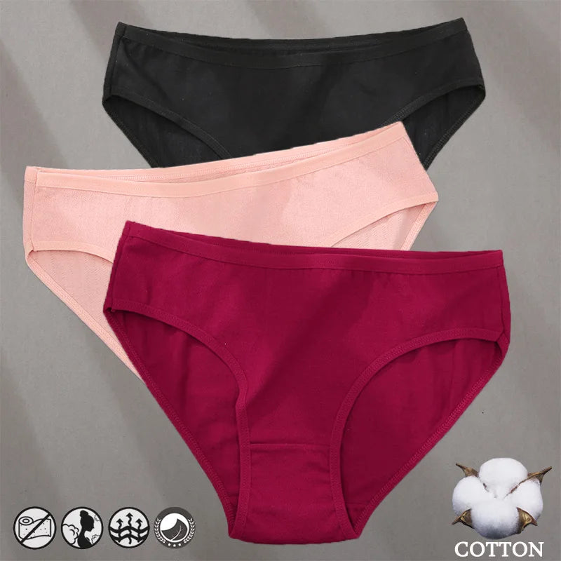 Lot de 3 culottes invisibles sans coutures