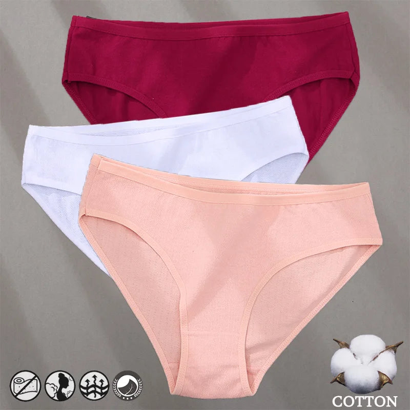 Lot de 3 culottes invisibles sans coutures
