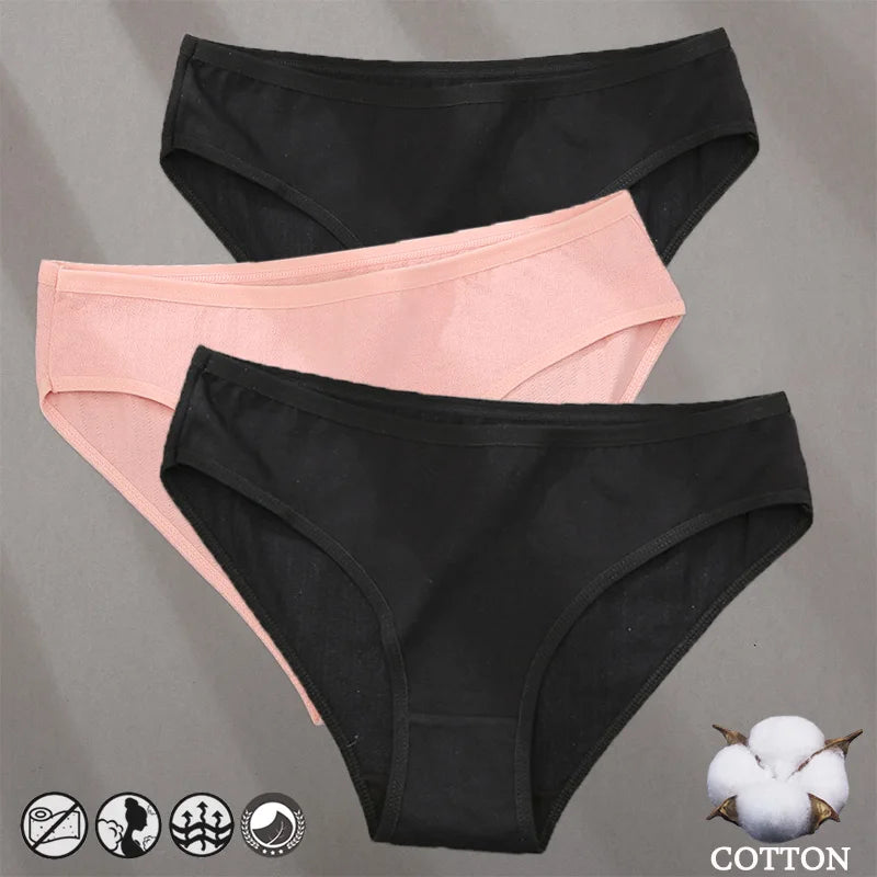Lot de 3 culottes invisibles sans coutures