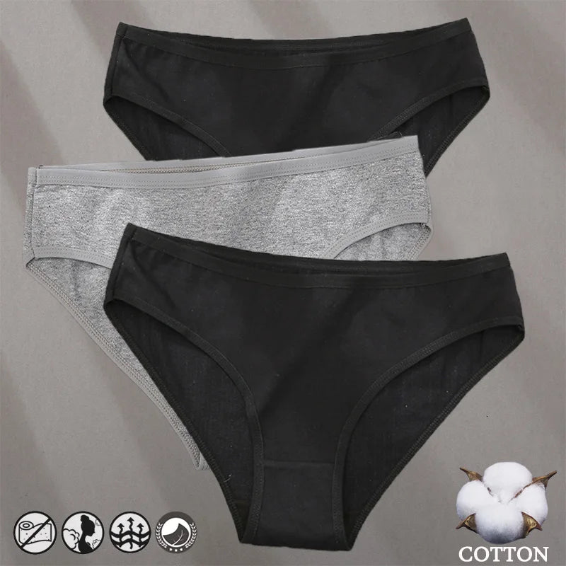 Lot de 3 culottes invisibles sans coutures