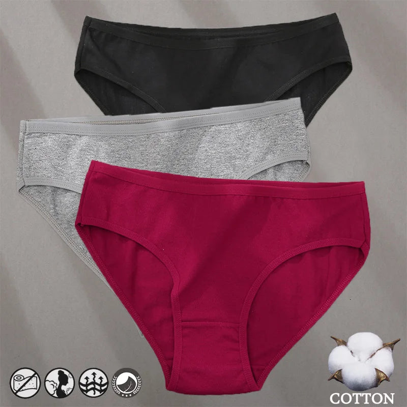Lot de 3 culottes invisibles sans coutures