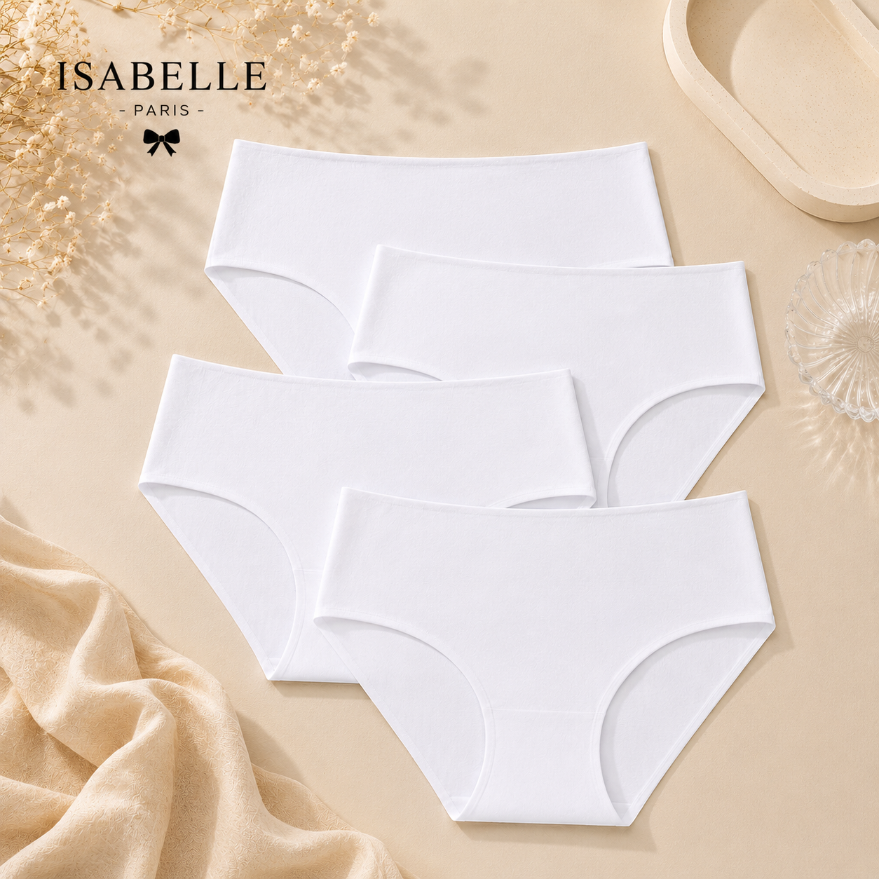 Culotte Sans Couture Confort Absolu – Lot de 4